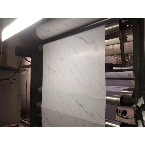 PVC Coating Decor Wall Paper Simple Operation Environmentally Friendly
