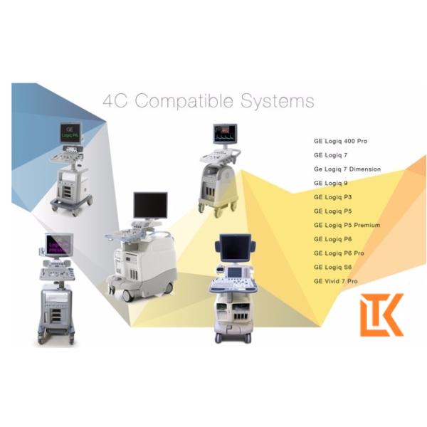 4C Convex Probe Ge Ultrasound Transducers For Abdomen Obstetrics