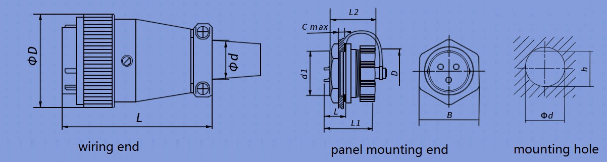 Противопыльный кожух 5 BEDE 6 7 соединителей 5A 500V WS16 Pin круговых