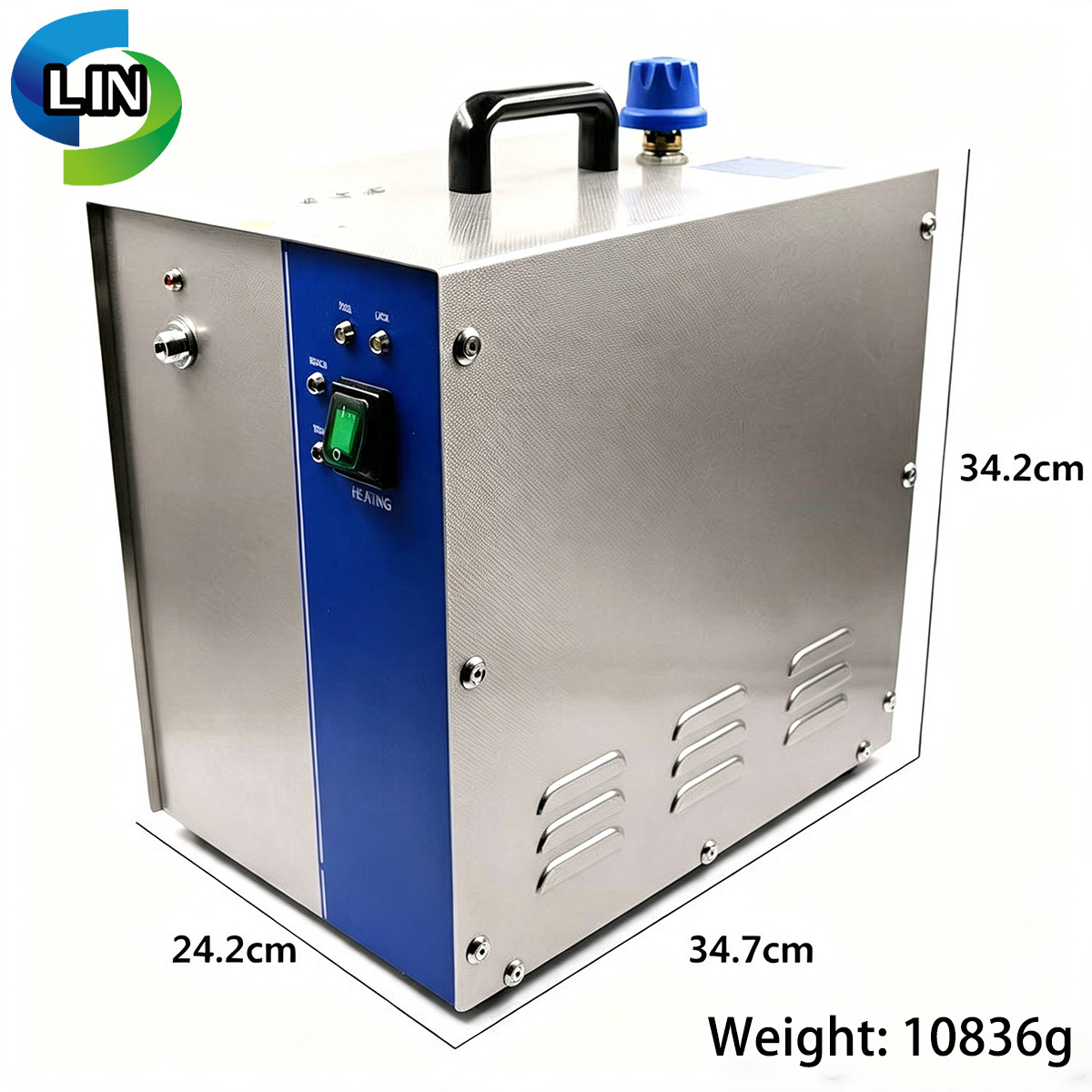Dental High-Pressure Steam Sterilizer with 304# Stainless Steel, 2600W Power, and 3L Device Capacity