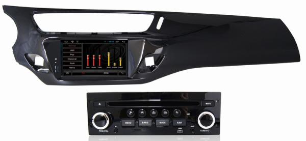 Ouchuangbo car stereo multi for Citroen C3 2013 with BT GPS USB steering wheel control. android 6.0 system