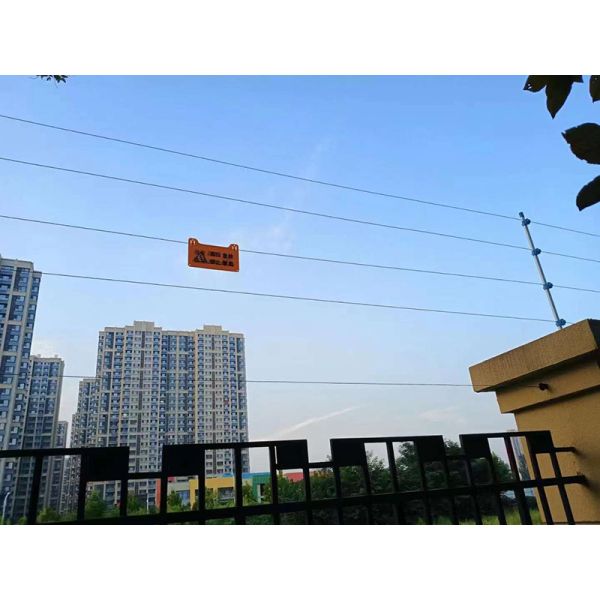 Easily Assembled Nature Wire Pulse Electric Fence Intrusion Alarm System For Safety Protection