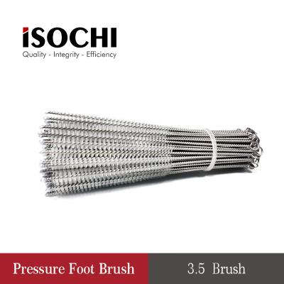 3.5mm Pipe Tube Brush , Nylon Wire Brush For PCB Spindle Collet Cleaning