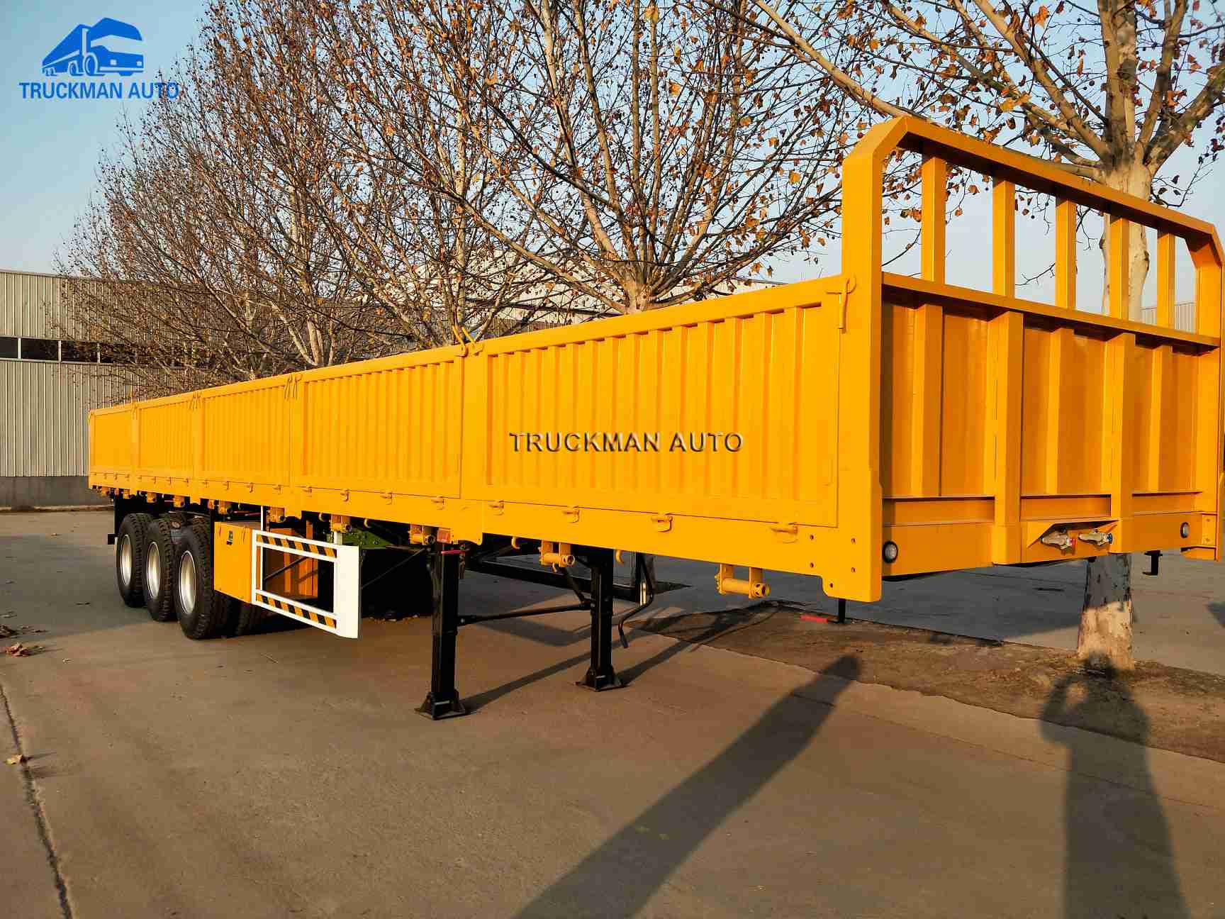 трейлер груза бортовой стены 60T 800mm для перехода зерна
