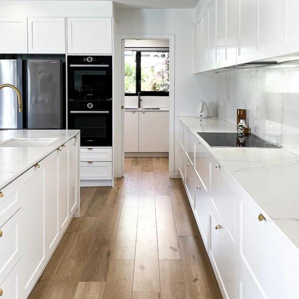 Muebles de cocina de lujo modernos de laca