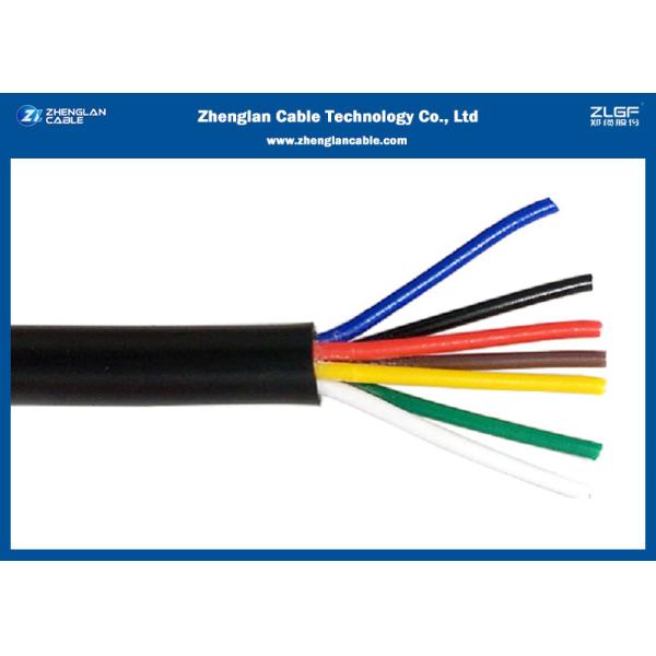 0.6/1KV CU/XLPE/PVC 7x1.5 Sqmm защищало оплетку IEC60502-1 медной проволоки кабеля системы управления