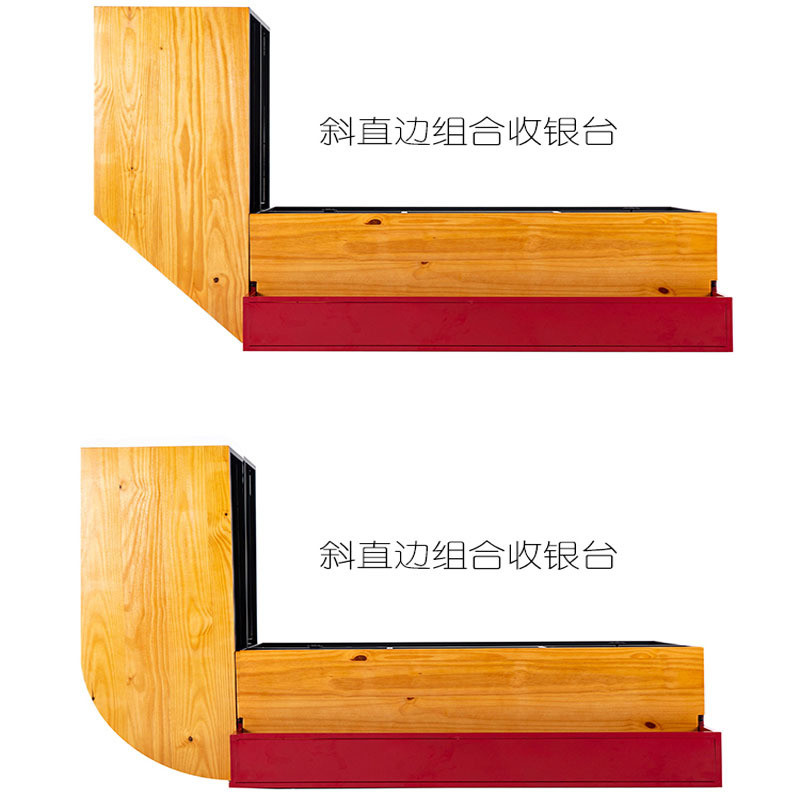 Retail Boutique Shop Cashier Counter with Modern Design Style and Mobile Function