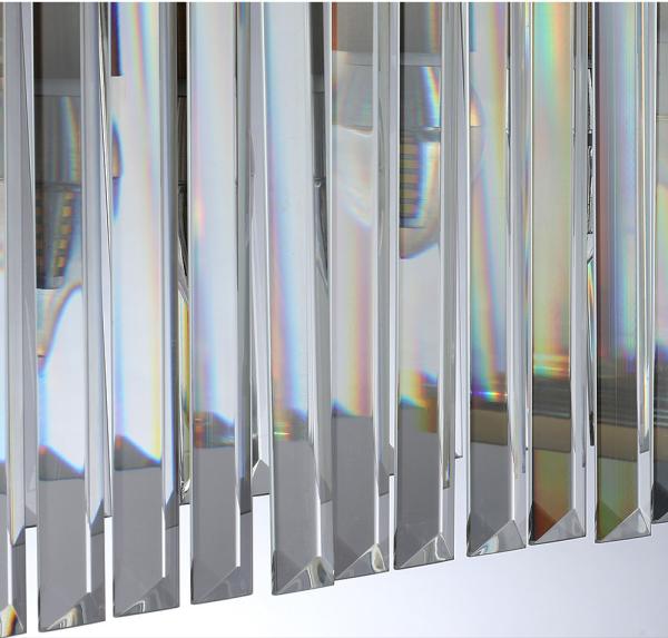 Rectangle Led Crystal Chandelier Dining Room Creative Design dining table light(WH-CY-199)
