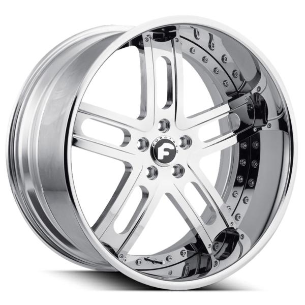 Roues profondes de Chrome de plat de Forgiato Estremo