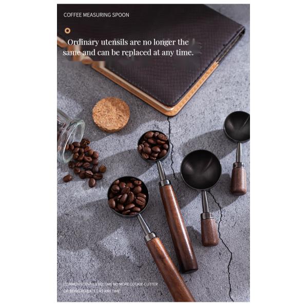 Drinkware Type Coffee Tea Sets Harmony Stainless Steel Measuring Spoons Coffee Scoop