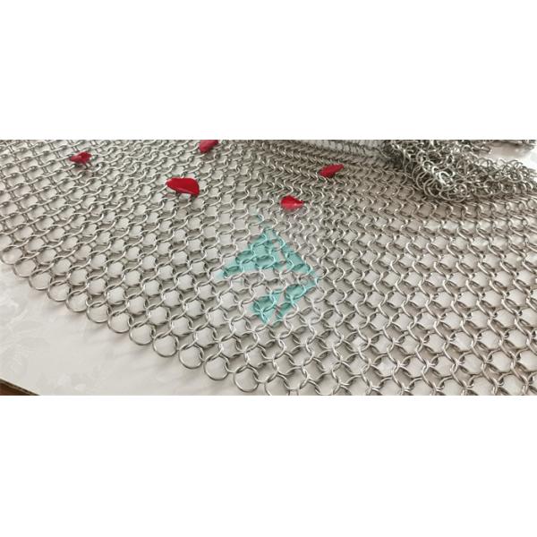 Серебряная покрытая сетка кольца нержавеющей стали круга 304