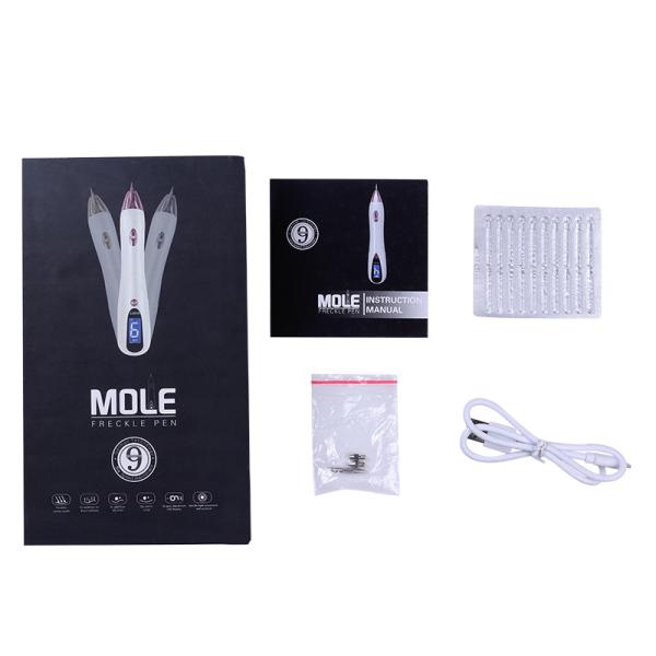 1-9 Power Intensity Levels Electric Beauty Freckle Removing Pen with Laser Technology
