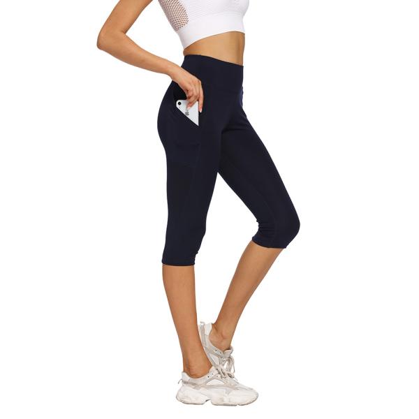 Senda Sustainable Women Yoga Green Short Length Gym Leggings