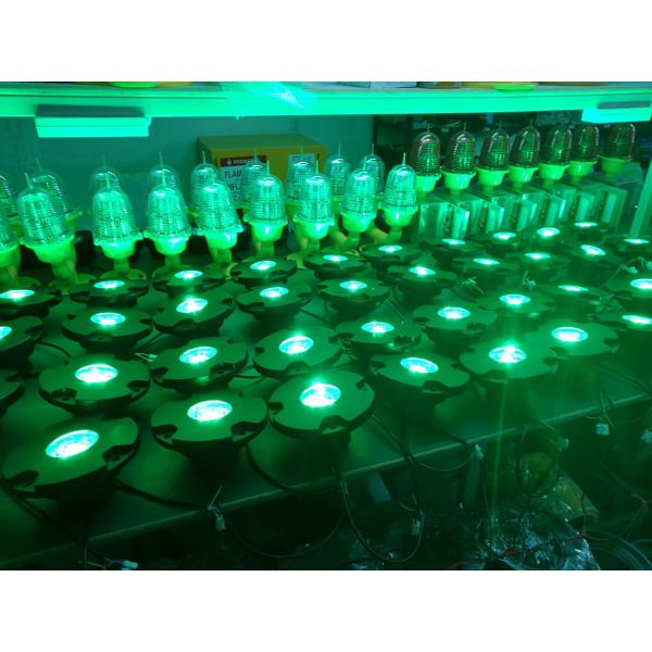 Héliport de projecteurs d'atterrissage de piste de lumière d'encart de projecteurs d'atterrissage d'héliport allumant les projecteurs d'atterrissage légers d'hélicoptère de TLOF