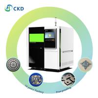 Máquina de corte a laser de metal de precisão / cortador a laser de metal 2.5 * 6M 0,0254mm Taxa de diferenciação