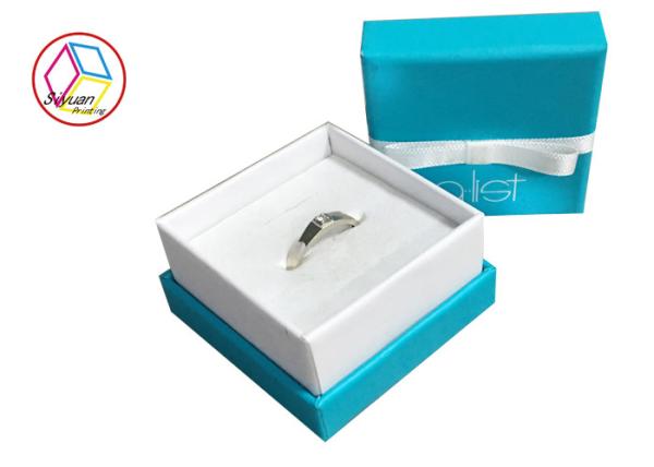 Inserção luxuosa de veludo da caixa de apresentação da caixa de presente/colar de papel da joia