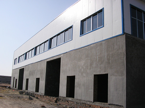 Modern Prefabricated Steel Frame Construction Q355 Q235 Steel Warehouse Factory