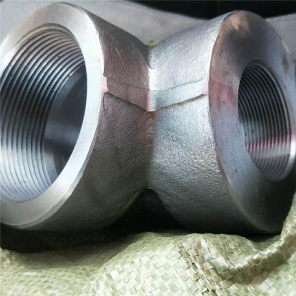 A105 Carbon Steel Socket Pipe Fittings Tee MSS SP-97-2019 Standard