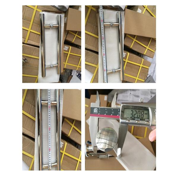 форма х ручки тяги нержавеющей стали 201 304 316 для дверей стекла офиса