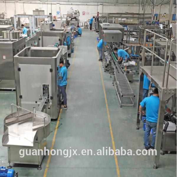 16 головные бутылки для ухода за кожей Перистальтический насос Заполнительная машина Производственная линия для выпуска