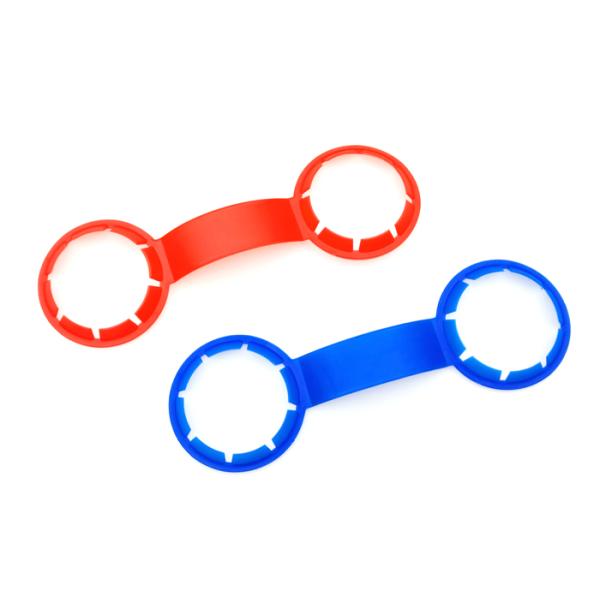 HDPE Plastic Bottle Handles With 2 Pack Design For 38mm Diameter Bottle Neck Holder