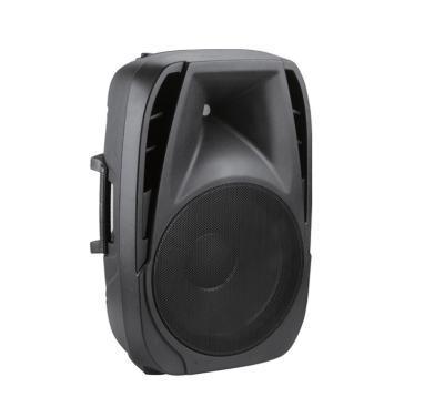 15 inch Active Speaker System Portable PA with Battery handle and wheels , Trolley speakers