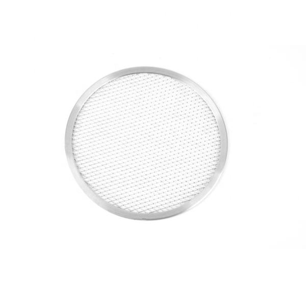 commercial 11 inch round mesh pizza tray perforated pizza pan aluminum pizza screen