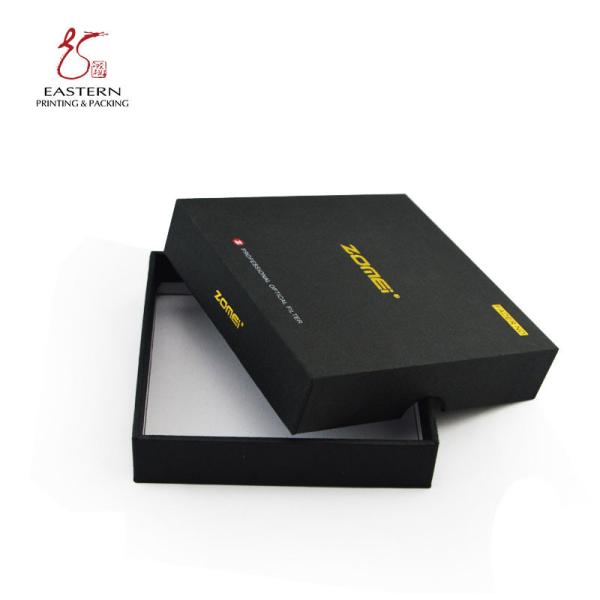 Gold Foil Stamping Paperboard Packaging Box , Paper Box For Gift Packaging