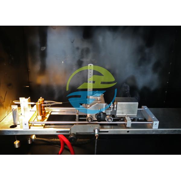 IEC60695-2-10 Flammability Testing Equipment With Ni77/Cr20 Glowing Filament