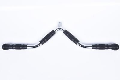 Multi Functional V Shaped Cable Attachment Biceps Triceps V Bar With TPR Round Grip