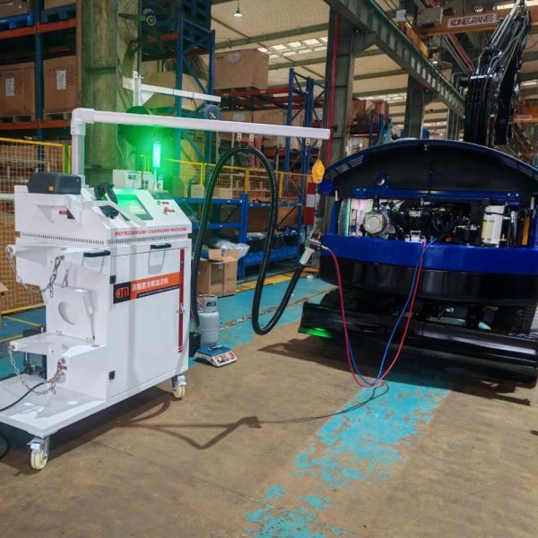 Automatic High-Precision Refrigerant Charging Machine for Efficient Gas Filling for car AC