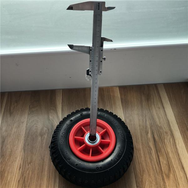 250-4 Plastic Rim Pneumatic Trolley Wheels 21CM Hand Trolley Wheels Pneumatic