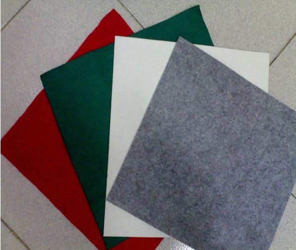 various color wool pressed nonwoven felt,customized thickness felt wool fabric