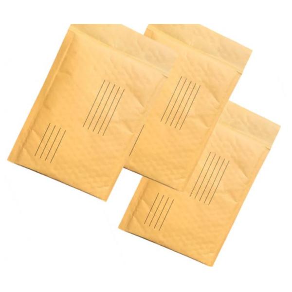 OEM Browm Kraft Bubble Mailers with Hot Melt Adhesive Glue
