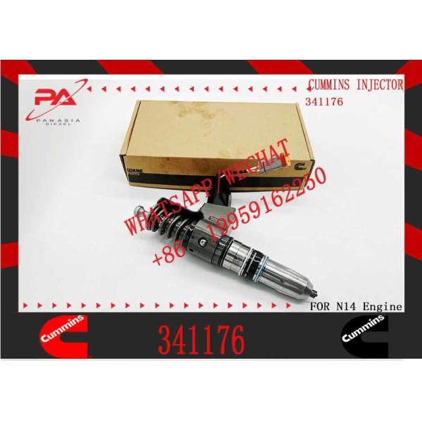 Использованные запасные части двигателя Cummins N14 Инжектор общего рельса 3411764 3411767 Дизельный двигатель Машины ремонтные мастерские 6 месяцев W