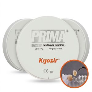 Multilayer Zirconia Disc 3D Gradient Pre Sintered Zirconia for Natural Aesthetic