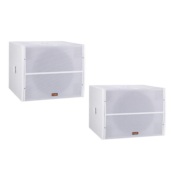 White / Black Line Array Column Speaker , Active Subwoofer Speaker