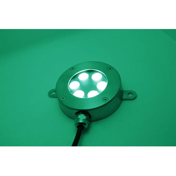 Stainless Steel 18W Waterproof IP68 RGB LED Underwater Light For Swimming Pool