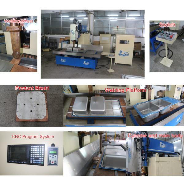 нержавеющий сварочный аппарат таза раковины 160kVA