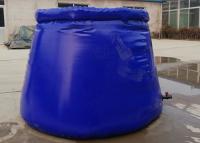 Agropecuária Tanque de água de cebolinha de lona de PVC flexível 1000L Tanques de água portáteis Tanque de retenção de água