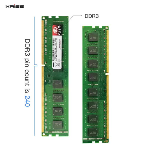 ПК Компьютерная память DDR3 8 ГБ 1600 МГц Память оперативная память настольная игровая система быстрая (зеленая)