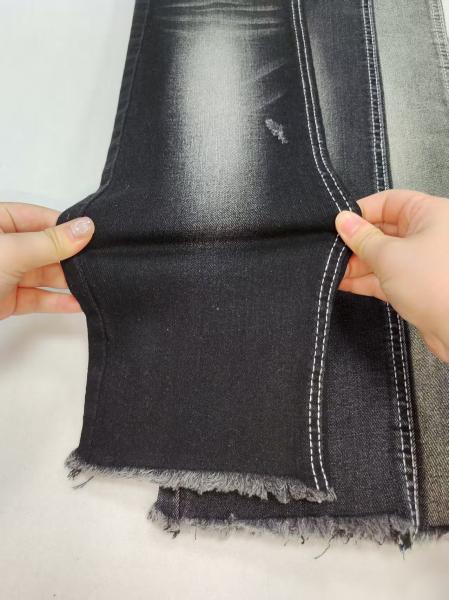 Tissus en coton polyester denim à 4 voies avec 10+10*16/70TR Construction JSD3126A Pour les jeans décontractés