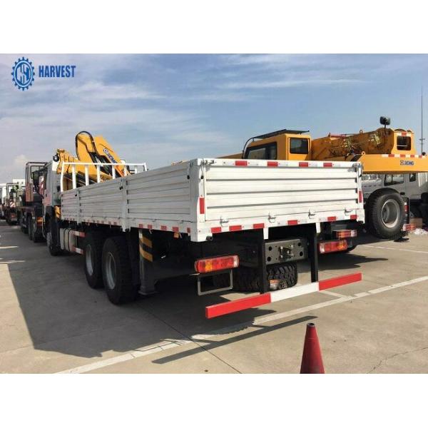 Grue de Sinotruk Howo 6x4 371hp 6,3 Ton Knuckle Boom Truck Mounted