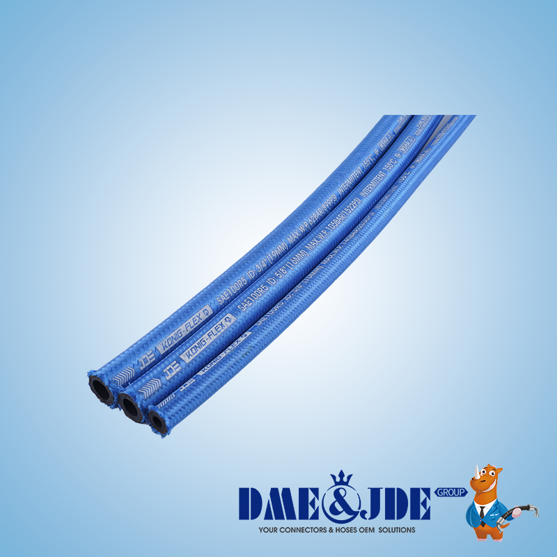 Super Pressure 2SNK Fluid Rubber Hydraulic Hose Standard  Anti Abrasive
