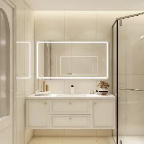 Modern Style Waterproof Bathroom Vanity Cabinet Bespoke Design Made of Premium Durable Materials