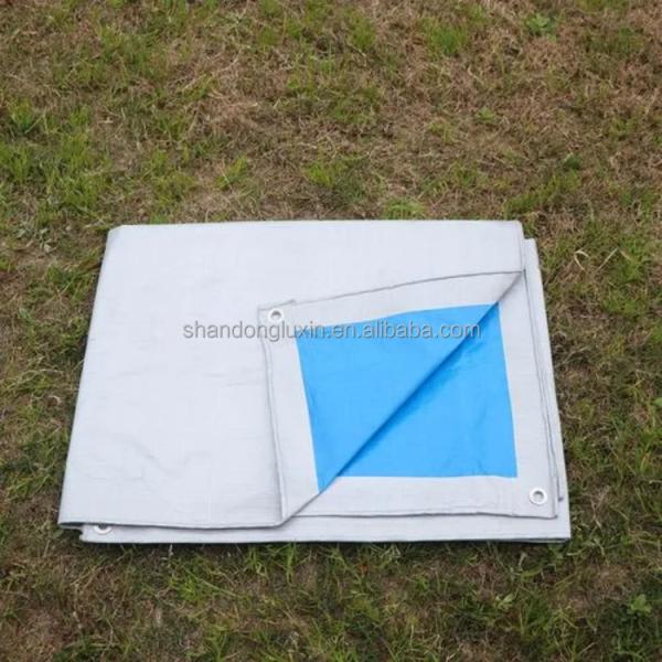 PE Tarpaulin Covering Woven Fabric Waterproofing Anti-Uv Protective Plastic Sheet