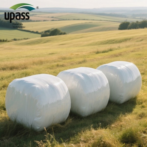 Wholesale 25um Plastic Stretch Bale Silage Wrap Foil Film Agricultural Film on Sale