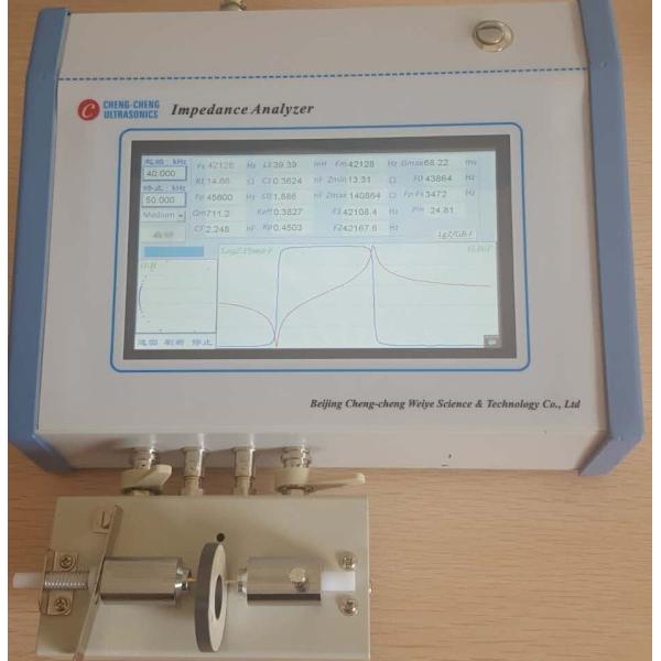 High Accuracy 1mhz Ultrasonic Transducer Impedance Analyzer Testing Ceramics