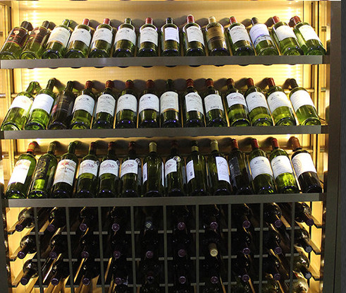 Commercial Restaurant 300 Bottles Upright Wine Celler Fridge