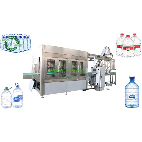 Auto Complete 2 3 4 5 6 7 8 10 Liter Big Bucket Barrel Bottle Bottled Mouthwash Liquor Water Filling Line Plant System Equipment